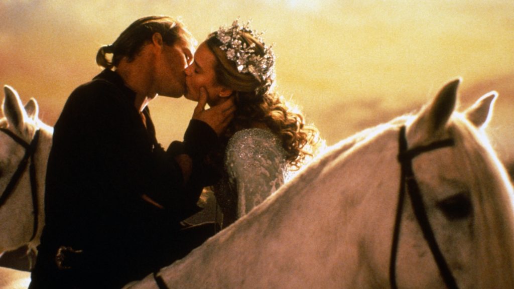 Cary Elwes stars as Westley, a farm boy who falls in love with Buttercup (Robin Wright), in 1987's The Princess Bride.